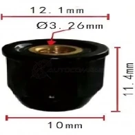 Клипса пластмассовая PATRON 2JIAB8 4 1425558537 p371799