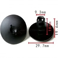 Клипса пластмассовая PATRON QD2 ZG 1425558398 p371664