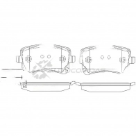 Тормозные колодки дисковые, комплект PATRON Volkswagen Transporter (T6) 6 Грузовик 2.0 TDI 150 л.с. 2015 – наст. время PBP1644 UR A6AX