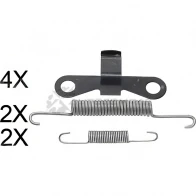 Ремкомплект колодок PATRON Volvo V70 1 (875, 876) Универсал 2.4 Turbo AWD 265 л.с. 1999 – 2000 F7K84 Z PSRK0209