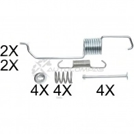 Ремкомплект колодок PATRON 15 INP7S Mazda MPV (LW) 2 Минивэн 2.0 122 л.с. 1999 – 2000 PSRK0152