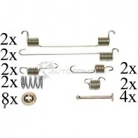 Ремкомплект колодок PATRON PSRK0128 Mazda Demio (DW) 1 Хэтчбек 1.3 i 16V 72 л.с. 1996 – 2000 D5F7 XTU