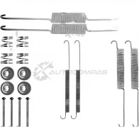 Ремкомплект колодок PATRON PSRK0121 Opel Frontera (A) 1 Кроссовер YD2EA 17