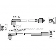 Высоковольтные провода зажигания PATRON PSCI1012 3537268 6U DC3GP