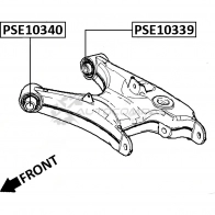 Сайлентблок PATRON ZWWYM V Bmw 7 (E38) 3 1994 – 2001 PSE10340