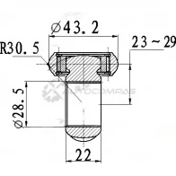 Трипоид PATRON Volkswagen Golf 6 (5K1) Хэтчбек 2.0 TDI 170 л.с. 2009 – 2012 DBC 0E PTD007