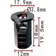 Пистон пластиковый PATRON p371373 1425557816 9DJI02 9