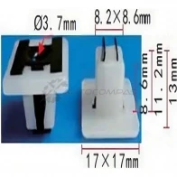 Пистон пластиковый PATRON J9 G3NF 1425557855 p371126