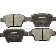 Тормозные колодки дисковые, комплект PATRON ECN B7AB 1266215993 PBP1486