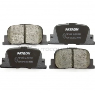 Тормозные колодки дисковые, комплект PATRON 1266220827 PBP1686 K 5GAXD