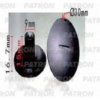 Клипса пластмассовая P37-0177S PATRON 1 BAMG P37-0177S 1441243559