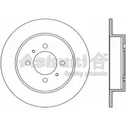 Тормозной диск ASHUKI N014-11 MWJM8BV 3049938 1EXCV G