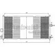 Радиатор кондиционера ASHUKI 0VL6XF 3051003 D W7MR N657-56