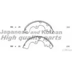 Тормозные колодки, комплект ASHUKI Z4D0WEI T113-50 3053520 O7Z QL