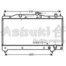 Радиатор охлаждения двигателя ASHUKI QB 38OSD T554-02 L15YM12 3054405