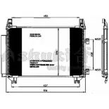 Радиатор кондиционера ASHUKI T555-09 4J RJTAO 3054451 WOLL9G