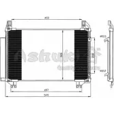 Радиатор кондиционера ASHUKI Toyota Vitz (XP90) 2 2005 – 2011 O766 T MMNZH0 T555-15