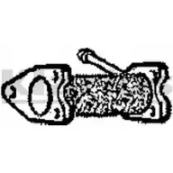 Выхлопная труба глушителя KLARIUS 110417 GIY1J ORZ VNUY Ford Mondeo 1 (FD, GBP) Хэтчбек 2.5 i 24V 170 л.с. 1994 – 1996