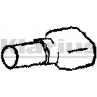 Выхлопная труба глушителя KLARIUS RQ3PC 110482 75 VIYAE Volvo V70 1 (875, 876) Универсал 2.4 Turbo 193 л.с. 1996 – 2000