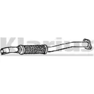 Выхлопная труба глушителя KLARIUS Ford Fiesta 4 (DX, JA, JB) Хэтчбек 1.3 i 60 л.с. 1995 – 2002 NG3NIX 120322 YR QQL6L