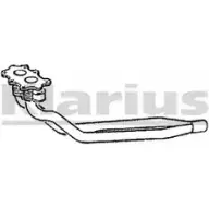 Выхлопная труба глушителя KLARIUS 130201 4SP95 SUD 9V 3060217