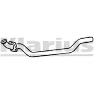 Выхлопная труба глушителя KLARIUS 3060611 VA03 7JL 142788 IWLCOC1