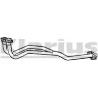 Выхлопная труба глушителя KLARIUS D P1JAA C0TN9 3060650 142827
