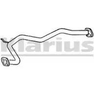 Выхлопная труба глушителя KLARIUS 3060847 UF5KE8 9ZAS RN 150108