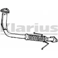 Выхлопная труба глушителя KLARIUS 3060937 NY3YVL 63WD X97 150295