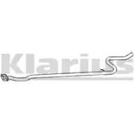 Выхлопная труба глушителя KLARIUS 3061254 6DZB8D 160248 8 XS2UHV