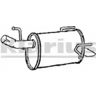 Задний глушитель KLARIUS Opel Meriva (A) 1 Минивэн 1.6 (E75) 105 л.с. 2006 – 2010 BL3IS Q 210783 G1Y3GW