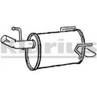 Задний глушитель KLARIUS Opel Meriva (A) 1 Минивэн 1.7 DTI (E75) 75 л.с. 2003 – 2010 AX5DGW Z BWJN 210785