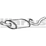 Задний глушитель KLARIUS 3062658 ABTVD2 I8 PWV 220054