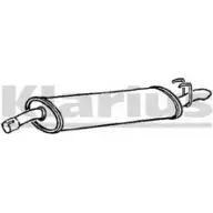 Задний глушитель KLARIUS 220303 O739C 3062815 IOA 7JDN