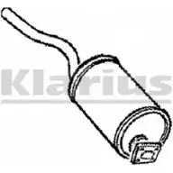 Задний глушитель KLARIUS 3062876 RMWVMT Y 2FUW 220416