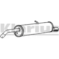 Задний глушитель KLARIUS I1L4UY Citroen C3 1 (FC, PF1) 2002 – 2009 MHMOY OE 220754