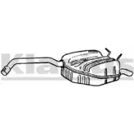 Задний глушитель KLARIUS 9PDLB76 08RIV UH 230681 Renault Safrane (B54) 2 Хэтчбек