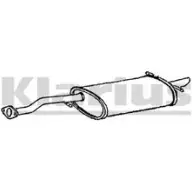Задний глушитель KLARIUS 230713 M7TATE O GY4GJ 3063864