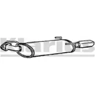 Задний глушитель KLARIUS 230731 3063874 JOHQIO D C8DU7