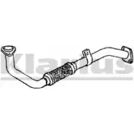 Выхлопная труба глушителя KLARIUS 230973 3064060 QC1 ASG PU7G4NT