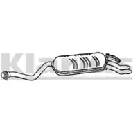 Задний глушитель KLARIUS 4BP8G3S 240188 K0 5BPD 3064328