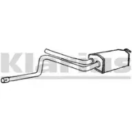 Резонатор KLARIUS MRV5 ULP WQTU4MX Ford Mondeo 1 (FD, GBP) Хэтчбек 2.0 i 16V 4x4 132 л.с. 1994 – 1996 240686