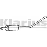 Резонатор KLARIUS 250491 D O4GK IAI2YK Toyota Starlet (P90) 5 1996 – 1999