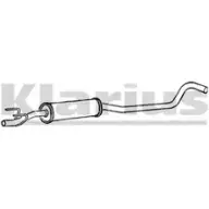 Резонатор KLARIUS 250601 G FIHJW BZB8Y Opel Corsa (B) 2 Хэтчбек 1.2 i 16V (F08) 65 л.с. 1998 – 2000