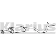 Резонатор KLARIUS OE1YC5X Ford Mondeo 4 (CA2, BA7) Хэтчбек 2.0 145 л.с. 2007 – 2015 250698 Q VW1RV8