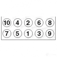 Комплект болтов ГБЦ PAYEN 1177643 HBS227 CXQGD 0 - Изображение 2