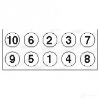 Комплект болтов ГБЦ PAYEN HBS289 1177681 JA 80C - Изображение 2