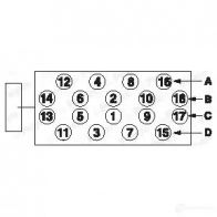 Комплект болтов ГБЦ PAYEN IKAUFR L HBS119 Renault Laguna (B56) 1 Хэтчбек 2.2 dT (B569) 113 л.с. 1996 – 2001