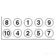 Болты ГБЦ, головки блока цилиндров PAYEN hbs107 8W 7RE 1177585