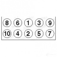 Комплект болтов ГБЦ PAYEN 1177697 N1 QMY HBS307 - Изображение 2